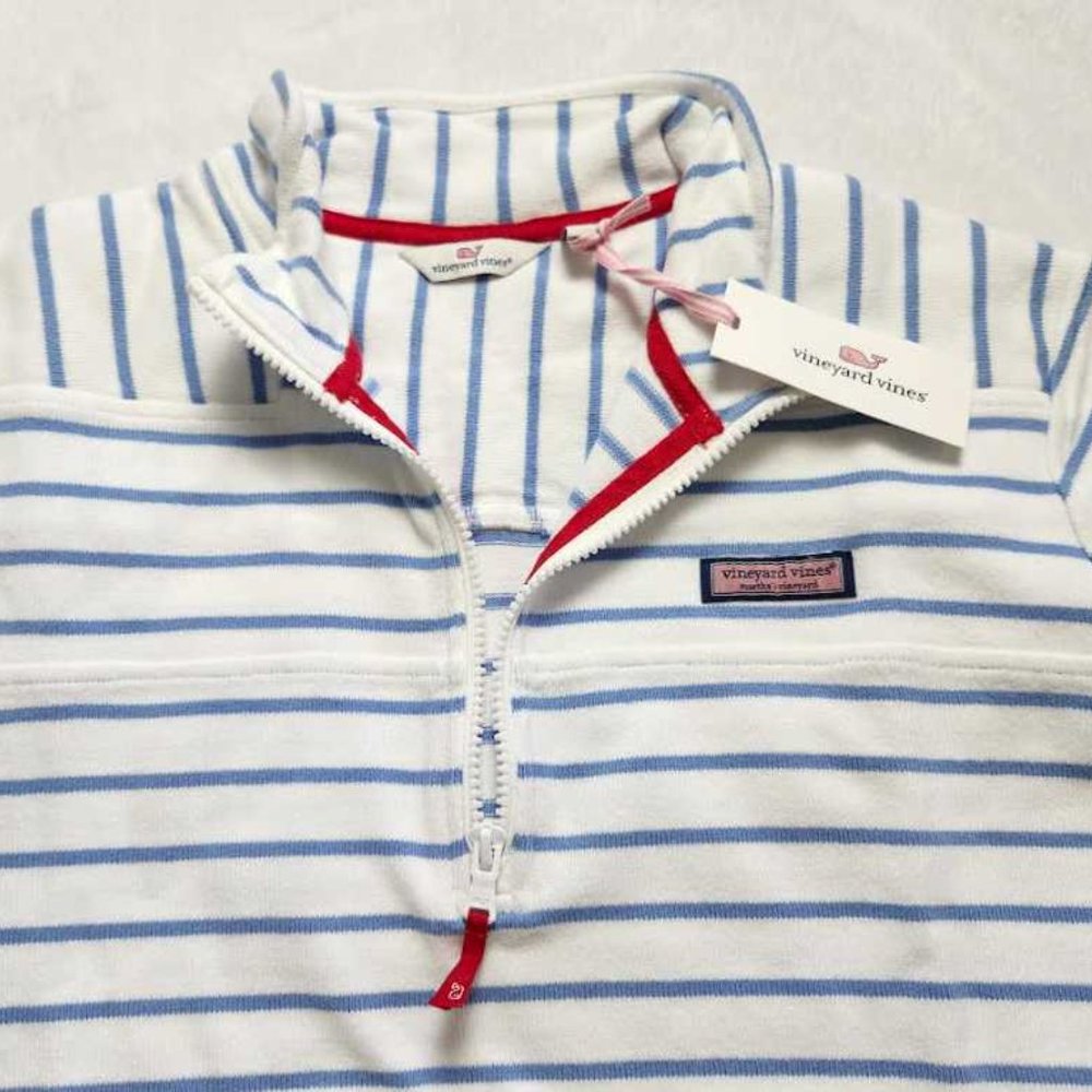 New women's M  XL Vineyard Vines Americana relaxed shep shirt pullover sweater - Picture 2 of 11